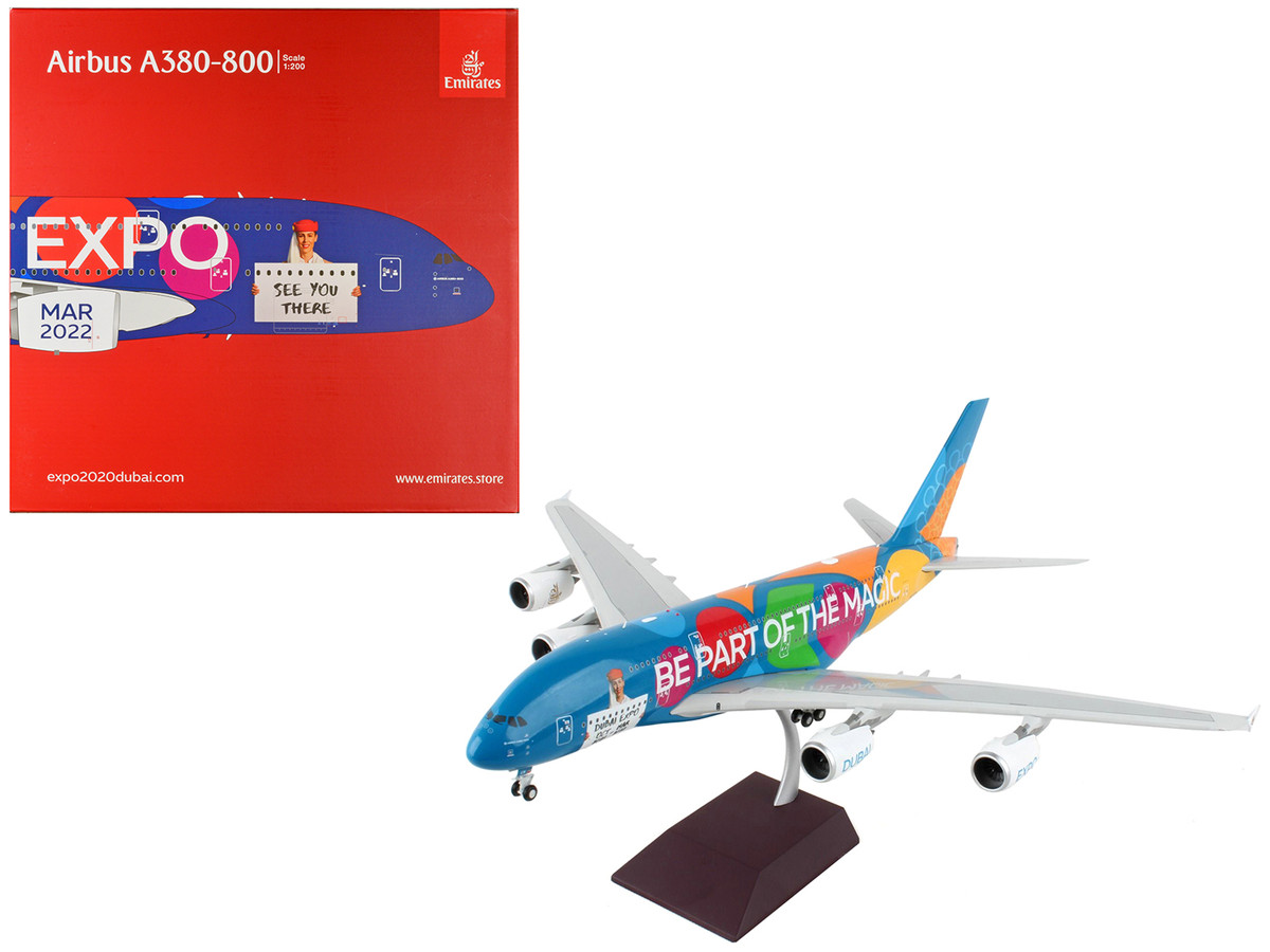 Diecast Model Cars wholesale toys dropshipper drop shipping Airbus A380 800  Commercial Aircraft Emirates Airlines Dubai Expo Gemini 200 Series 1/200  Airplane GeminiJets G2UAE1150 drop shipping wholesale drop ship drop  shipper dropship dropshipping to