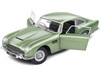 1964 Aston Martin DB5 RHD Right Hand Drive Porcelain Green Metallic 1/18 Diecast Model Car Solido S1807102