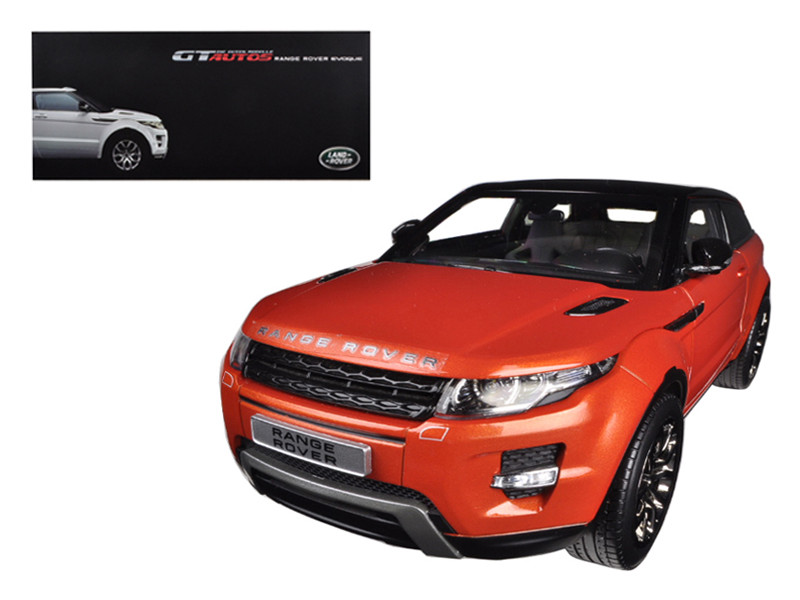 Range Rover Evoque Orange 2 Doors 1 18 Diecast Car Model By Welly