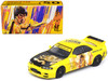 Nissan Skyline GT R R33 RHD Right Hand Drive Yellow with Black Hood Bruce Lee Legacy 50 Year Anniversary 1/64 Diecast Model Car Inno Models IN64-R33-BRUCELEE