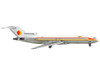 Boeing 727 200 Commercial Aircraft National Airlines White with Yellow and Orange Stripes 1/400 Diecast Model Airplane GeminiJets GJ1475