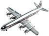 Lockheed L 188 Electra Commercial Aircraft American Airlines Silver with Red Stripes 1/400 Diecast Model Airplane GeminiJets GJ1718