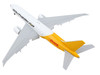 Boeing 777F Commercial Aircraft with Flaps Down Southern Air DHL White and Yellow 1/400 Diecast Model Airplane GeminiJets GJ2014F
