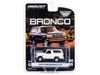 1993 Ford Bronco XLT Oxford White Hobby Exclusive Series 1/64 Diecast Model Car Greenlight 30452