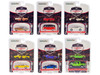 Barrett Jackson Scottsdale Edition Set of 6 Cars Series 12 1/64 Diecast Model Cars Greenlight 37290SET