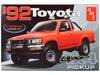 Skill 2 Model Kit 1992 Toyota 4x4 Pickup Truck 2023 1/20 Scale Model AMT AMT1425