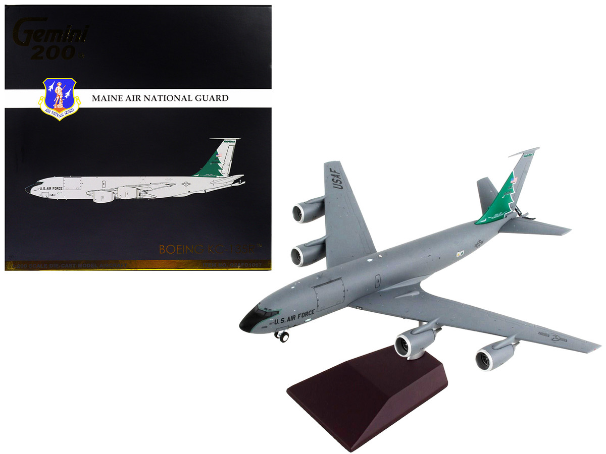 : GeminiJets GMUSA117 U.S. Air Force Boeing KC-135R Stratotanker  Maine ANG; Scale 1:400 : Arts, Crafts & Sewing