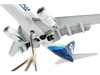 Boeing 737 700BDSF Commercial Aircraft with Flaps Down Alaska Air Cargo White with Blue Tail Gemini 200 Series 1/200 Diecast Model Airplane GeminiJets G2ASA1019F