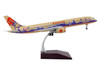Boeing 757 200 Commercial Aircraft America West Airlines Beige with Purple Graphics Gemini 200 Series 1/200 Diecast Model Airplane GeminiJets G2AWE967