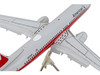 Boeing 737 800 Commercial Aircraft with Flaps Down American Airlines Trans World Airlines Gray with Red Stripes Gemini 200 Series 1/200 Diecast Model Airplane GeminiJets G2AAL473F