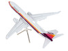 Boeing 737 800 Commercial Aircraft with Flaps Down American Airlines AirCal Gray with Stripes Gemini 200 Series 1/200 Diecast Model Airplane GeminiJets G2AAL474F