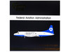 Convair CV 580 Commercial Aircraft Federal Aviation Administration White with Blue Tail Gemini 200 Series 1/200 Diecast Model Airplane GeminiJets G2FAA253