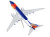 Boeing 737 700 Commercial Aircraft Southwest Airlines Colorado One White and Blue Gemini 200 Series 1/200 Diecast Model Airplane GeminiJets G2SWA460
