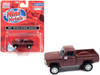 1975 Chevrolet 4x4 Pickup Truck Roseland Red 1/87 HO Scale Model Car Classic Metal Works CMW30658