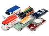 Johnny Lightning 2 Packs 2023 Set A of 6 pieces Release 2 1/64 Diecast Model Cars Johnny Lightning JLPK022A