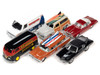 Johnny Lightning 2 Packs 2023 Set B of 6 pieces Release 2 1/64 Diecast Model Cars Johnny Lightning JLPK022B