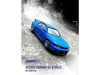 Nissan Skyline GT R R33 RHD Right Hand Drive Blue LM Limited 1/64 Diecast Model Car Inno Models IN64-R33-LMLTD