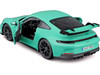 Porsche 911 GT3 Light Green 1/24 Diecast Model Car Bburago 21104grn