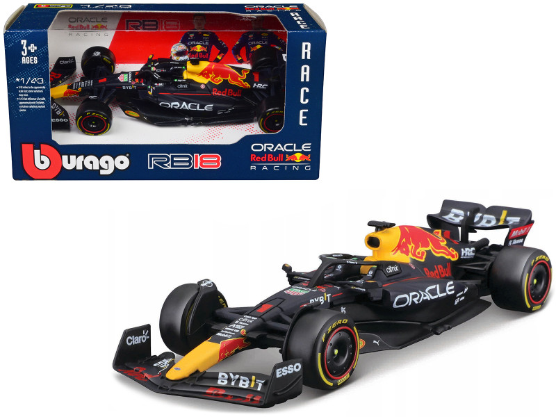 Red Bull Racing RB18 #1 Max Verstappen Formula One F1 World Championship 2022 1/43 Diecast Model Car Bburago 38061MV