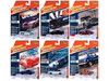 Classic Gold Collection 2023 Set B of 6 Cars Release 1 1/64 Diecast Model Cars Johnny Lightning JLCG031B