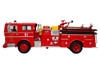 1973 Ward LaFrance Ambassador Fire Engine Los Angeles County Fire Department LA County FD LACFD Emergency! 50th Anniversary 1972 2022 Limited Edition to 3000 pieces Worldwide 1/50 Diecast Model Iconic Replicas 50-0393
