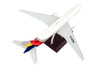 Boeing 777 200ER Commercial Aircraft Asiana Airlines White with Striped Tail Gemini 200 Series 1/200 Diecast Model Airplane GeminiJets G2AAR1018