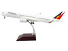 Airbus A350 900 Commercial Aircraft Philippine Airlines White with Tail Graphics Gemini 200 Series 1/200 Diecast Model Airplane GeminiJets G2PAL789