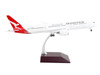 Boeing 787 9 Commercial Aircraft Qantas Airways Spirit of Australia White with Red Tail Gemini 200 Series 1/200 Diecast Model Airplane GeminiJets G2QFA983