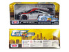 Audi R8 LMS GT3 Silver Metallic with Graphics GT Racing Series 1/24 Diecast Model Car Motormax 73788sil
