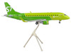 Embraer ERJ 170 Commercial Aircraft S7 Airlines Lime Green Gemini 200 Series 1/200 Diecast Model Airplane GeminiJets G2SBI702