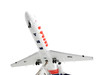 Fokker F100 Commercial Aircraft TAM Linhas Aereas Airlines White with Blue Tail Gemini 200 Series 1/200 Diecast Model Airplane GeminiJets G2TAM1234