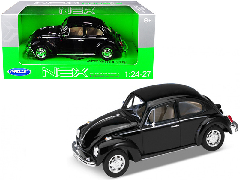 Volkswagen Beetle Black 1/24-1/27 Diecast Model Car by Welly