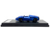 McLaren Elva Convertible Matt Blue Metallic 1/64 Diecast Model Car LCD Models LCD64022MBU
