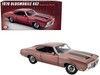 1970 Oldsmobile 442 Regency Rose Metallic with Black Stripes Limited Edition to 348 pieces Worldwide 1/18 Diecast Model Car ACME A1805626