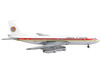 Boeing 707 Commercial Aircraft EgyptAir White with Red and Gold Stripes 1/400 Diecast Model Airplane GeminiJets GJ164