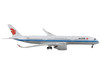 Airbus A350 900 Commercial Aircraft Air China White with Blue Stripes 1/400 Diecast Model Airplane GeminiJets GJ1748