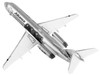 Fokker F70 Commercial Aircraft Alliance Airlines 100 Years First Flight from England Silver Metallic 1/400 Diecast Model Airplane GeminiJets GJ1997