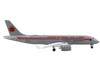 Airbus A220 300 Commercial Aircraft Trans Canada Air Lines Air Canada Gray with Red Stripes 1/400 Diecast Model Airplane GeminiJets GJ2002