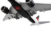 Boeing 777 200LR Commercial Aircraft with Flaps Down Air Canada White with Black Tail 1/400 Diecast Model Airplane GeminiJets GJ2044F