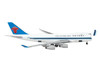 Boeing 747 400F Commercial Aircraft China Southern Cargo White with Black Stripes and Blue Tail Interactive Series 1/400 Diecast Model Airplane GeminiJets GJ2065