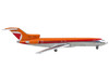 Boeing 727 200 Commercial Aircraft CP Air Orange and Silver with Red Stripes 1/400 Diecast Model Airplane GeminiJets GJ2091