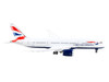 Boeing 787 8 Commercial Aircraft with Flaps Down British Airways White with Tail Stripes 1/400 Diecast Model Airplane GeminiJets GJ2107F