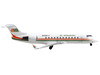 Bombardier CRJ200 Commercial Aircraft Air Wisconsin White with Orange and Green Stripes 1/400 Diecast Model Airplane GeminiJets GJ2211