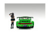 Auto Salon Girls Figure 2 for 1/18 Scale Models American Diorama AD18506