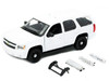 2008 Chevrolet Tahoe Unmarked Police Car White 1/24 Diecast Model Car Welly 22509