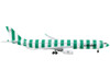 Airbus A330 900 Commercial Aircraft Condor Airlines Green and White Stripes 1/400 Diecast Model Airplane GeminiJets GJ2150
