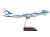 Boeing VC 25 Commercial Aircraft Air Force One United States of America White and Blue Gemini 200 Series 1/200 Diecast Model Airplane GeminiJets G2AFO1204