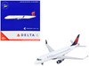 Embraer ERJ 175 Commercial Aircraft Delta Connection Delta Air Lines White with Red and Blue Tail 1/400 Diecast Model Airplane GeminiJets GJ2037
