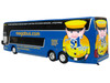 Van Hool TDX Double Decker Coach Bus Megabus M22 Boston to New York The Bus & Motorcoach Collection Limited Edition to 504 pieces Worldwide 1/87 HO Diecast Model Iconic Replicas 87-0468