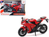 Honda CBR 1000RR Motorcycle Red and Black 1/12 Diecast Model New Ray 57793A